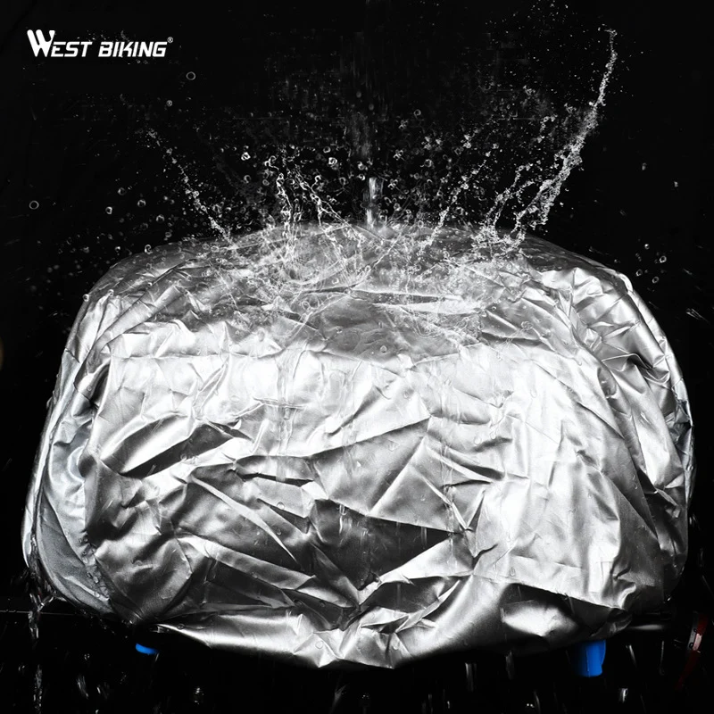 Вместительная велосипедная сумка WEST BIKING водонепроницаемая для седла багажник
