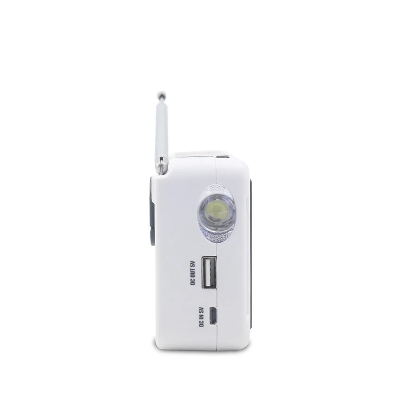 RD626 FM AM двухдиапазонный цифровой радио внешний аккумулятор 1000 мАч перезаряжаемый