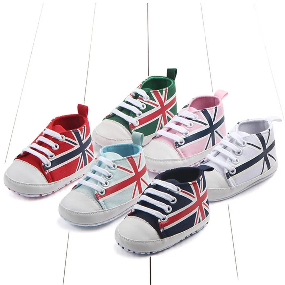 

New Canvas Sport Baby Shoes Newborn Boys Girls First Walkers Infantil Toddler Soft Sole Prewalker Sneakers For 0-18M