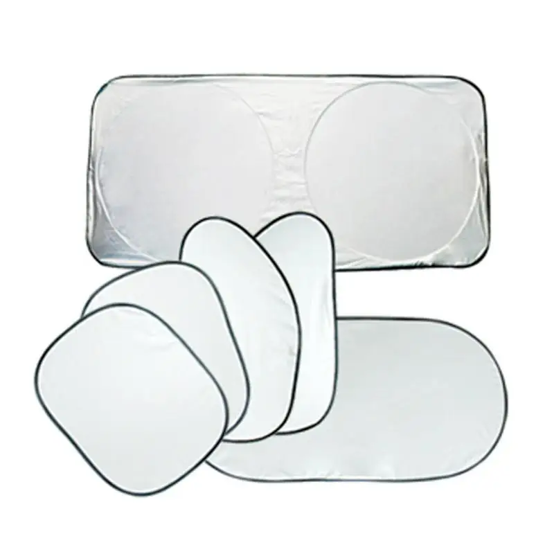 6 шт. складной посеребренный Светоотражающий козырек для лобового стекла