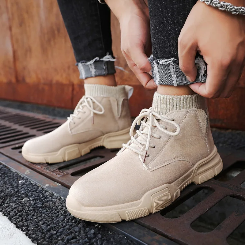 Новинка мужские Ботинки Martin осень/зима 2020 рабочие ботинки нескользящие легкие