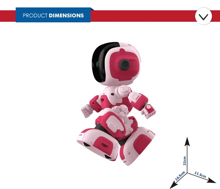 Умный робот RC с голосовым управлением обучающий английский пение танцующий