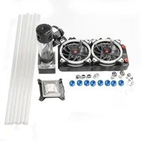 freezemod cpu 240 radiator integration kit for computer water cooling system for rigid tube basic bkh2