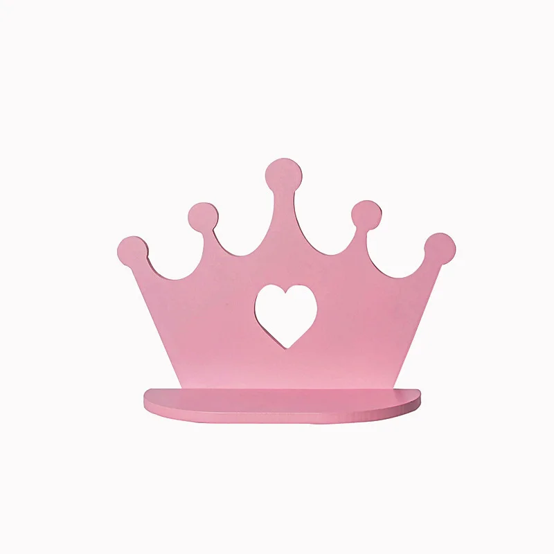 1 хранилище ПК стойки розовая корона для принцессы форма книга кукла полка Дерево