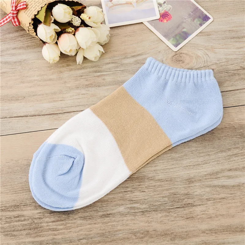 5 пар/лот модные женские носки спелые тапочки конфетных цветов Короткие