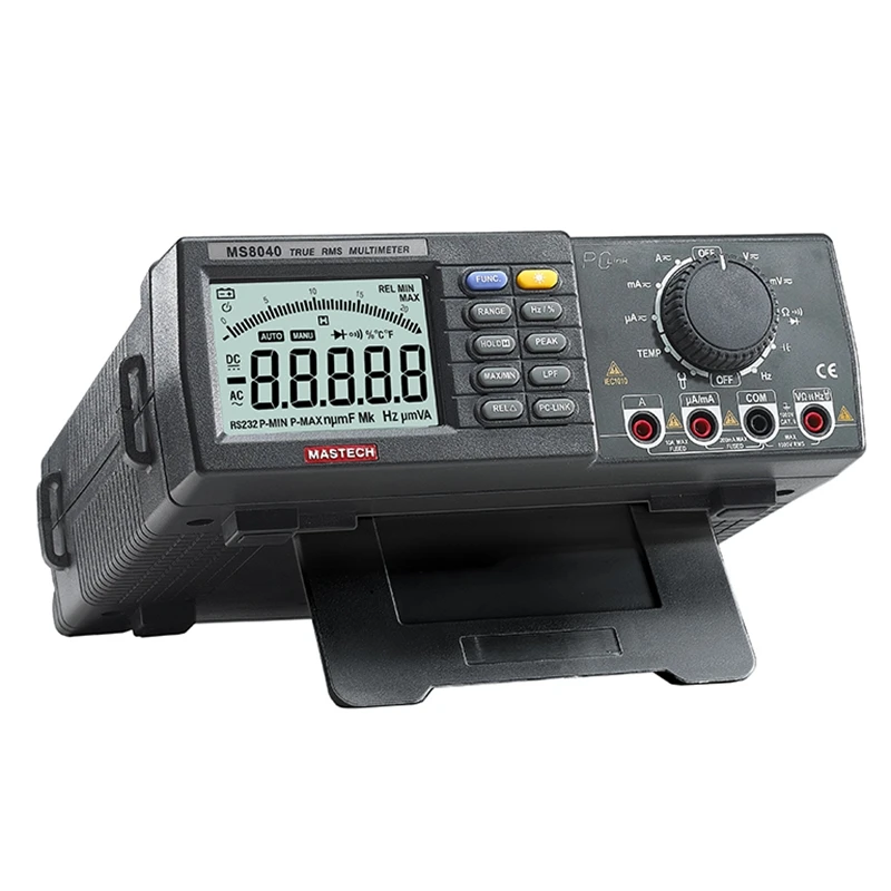 

110V/220V Desktop Electrical Instruments Digital Multimeter True RMS DMM Bench Top Multimeters 22000 Coin