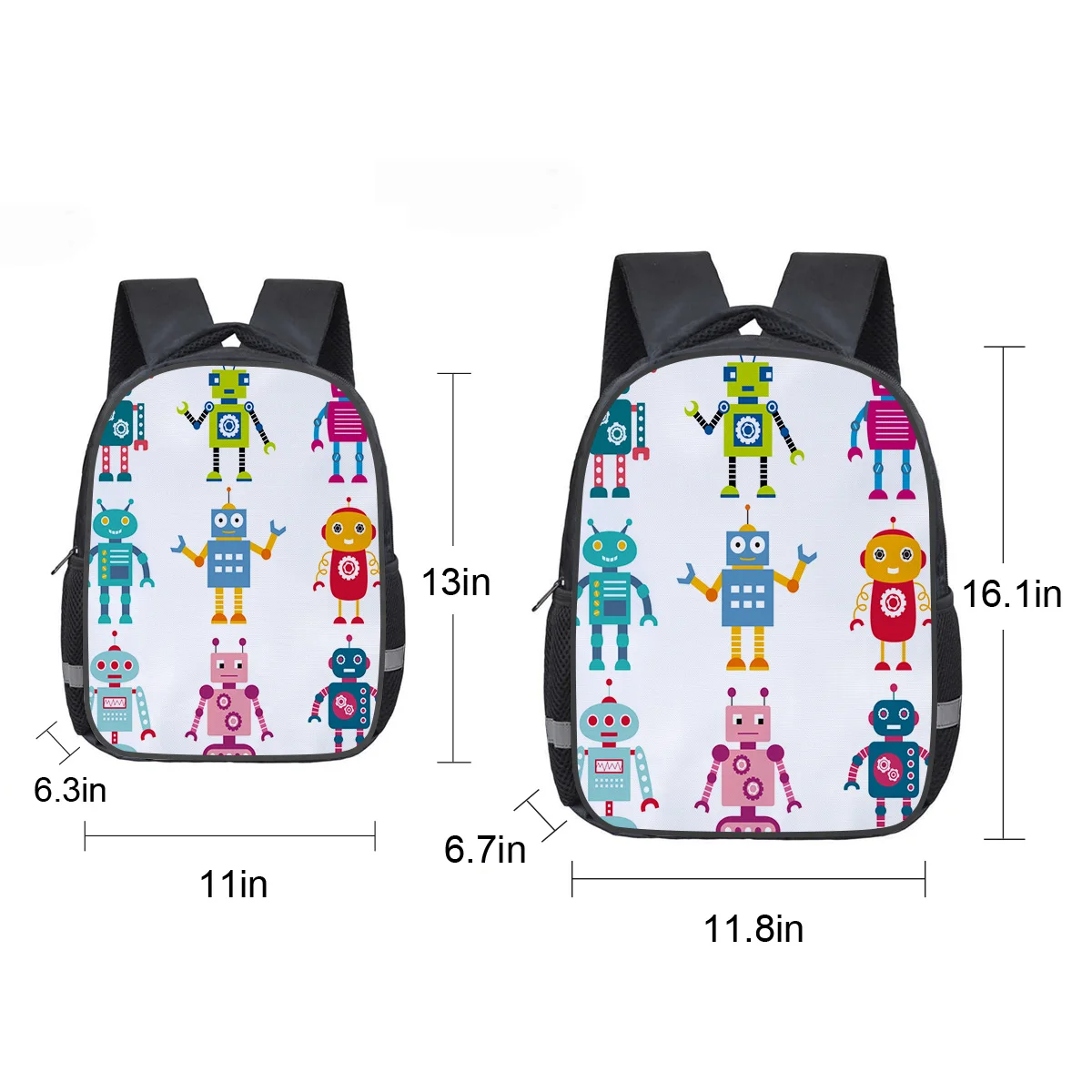 Мультяшный робот школьные рюкзаки для детей школьный рюкзак спортивный рабочий