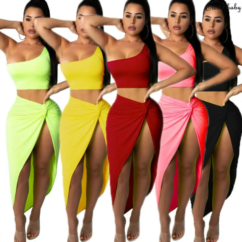 Женский комплект из 2 предметов укороченный топ на бретельках и Соблазнительная