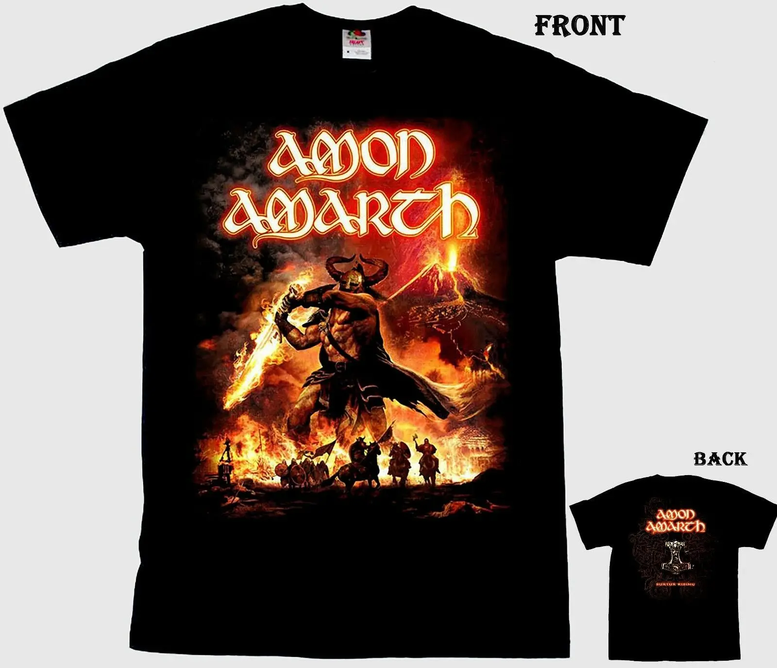 Amon Amarth Surtur футболка Melody Death Metal Arch Enemy размеры от S до 7Xl| |