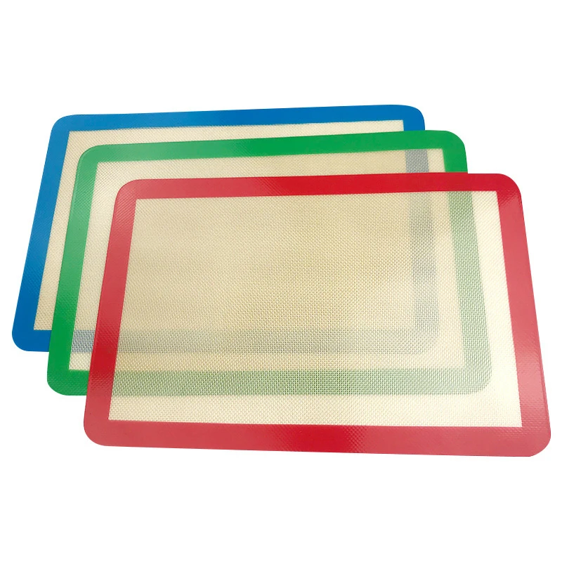 

42*28cm Silicone Baking Mat Heat Press Pad Reusable Household Tools Non Stick Heat Resistant Oven Mat Easy To Clean Baking Mats