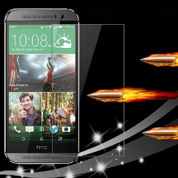 Original 9H Ultra thin Tempered Glass Screen Protector for HTC One M9 M8 M7 Anti-Explosion front film guard Hard 2.5D Case | Мобильные