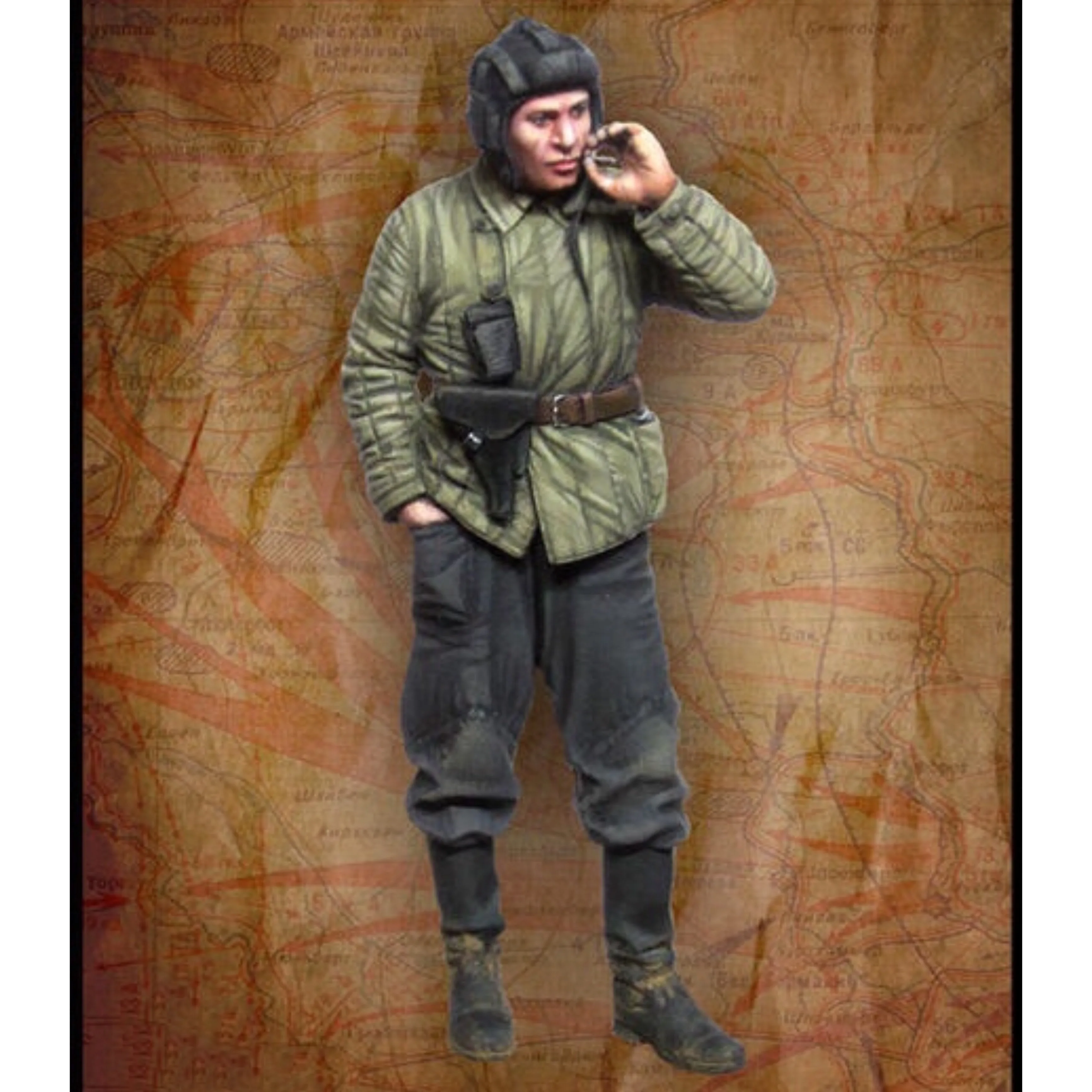 

1/35 фигурка модели из смолы GK, несобранный и Неокрашенный комплект