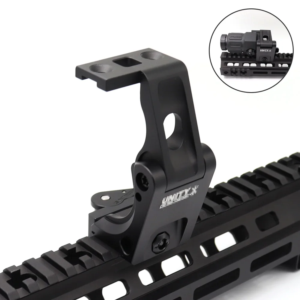 Быстрое крепление FTC для G33 и 558 EXPS Лупа CNC Tech черного цвета FDE прицела охотничьи