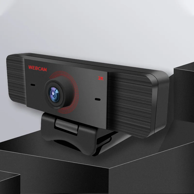 

2K HD computer camera webcast chat drive free 4 megapixel built-in microphone webcam