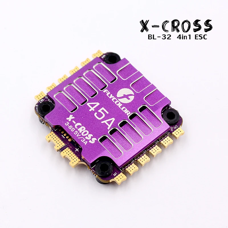 Flycolor X Cross BL 32 45 а 4 в 1 ESC 3 6S высокопроизводительный процессор с поддержкой DSHOT