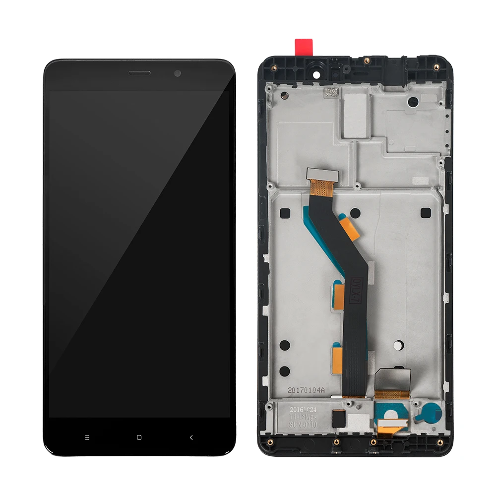 Оригинальный Для Xiaomi mi 5S Plus ЖК дисплей сенсорный экран дигитайзер с рамкой для 5 S +