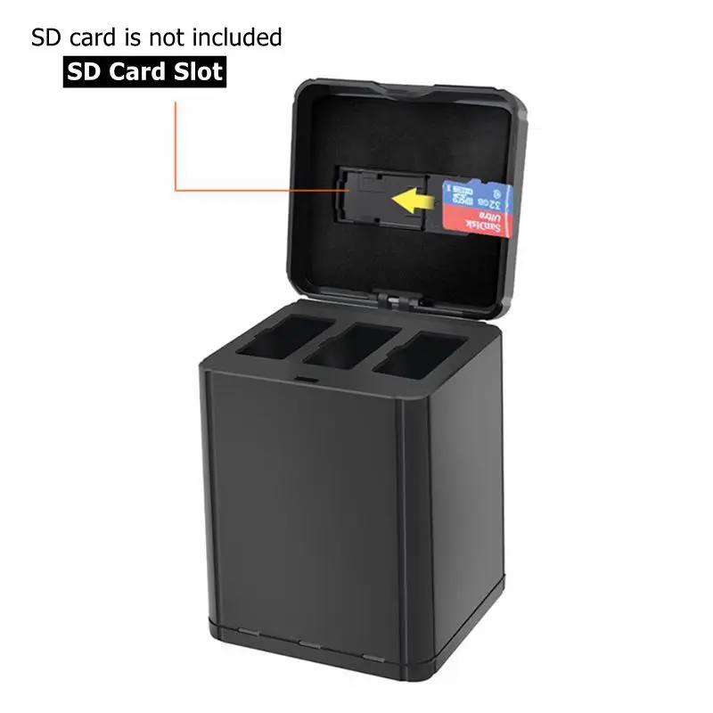 2 шт./упаковка зарядное устройство для аккумулятора Tello + Type C|Аккумуляторы дронов|