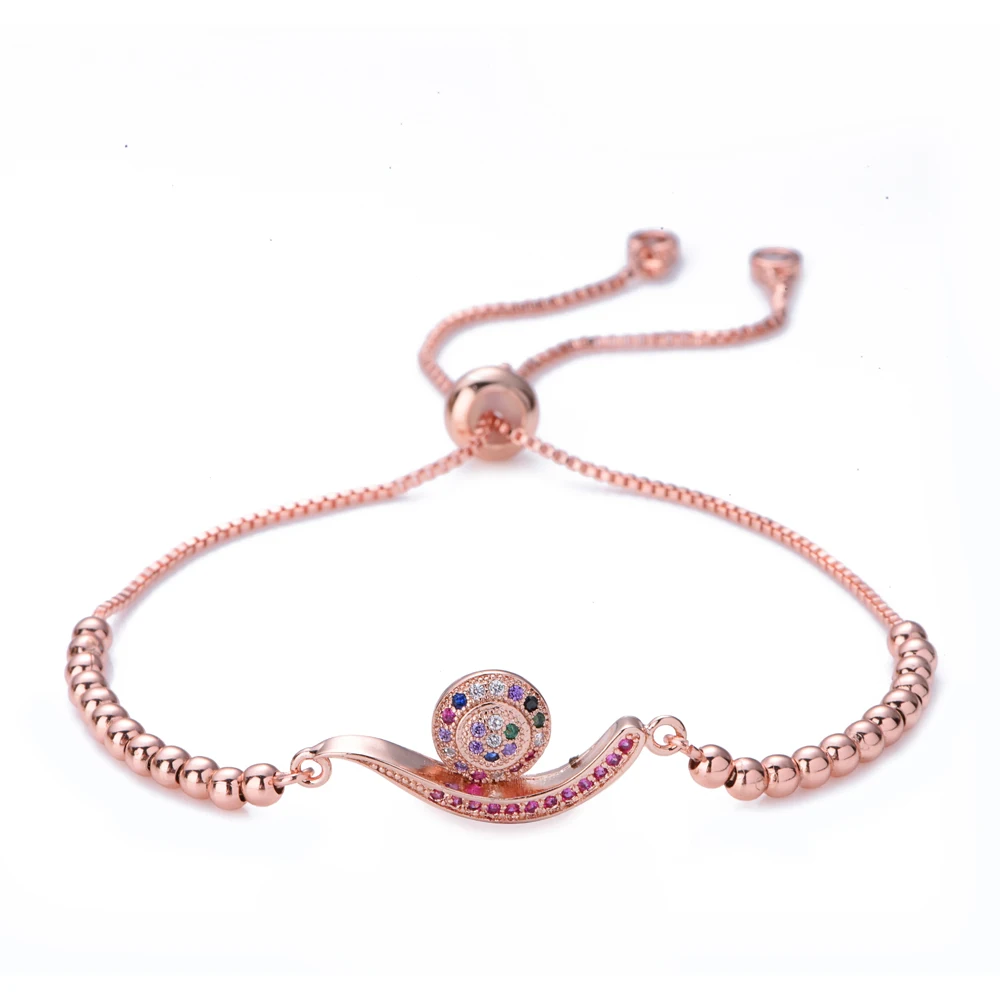 Новые женские браслеты с радужным животным единорогом и бабочкой кроликом