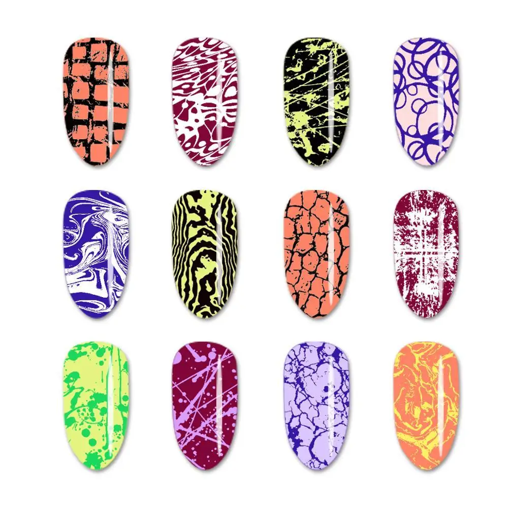 Штамповочные пластины для ногтей из нержавеющей стали|Шаблоны дизайна ногтей| |