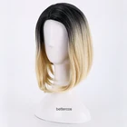 Парик для косплея Дженнифер наклли из Невеста Чаки, термостойкий синтетический для ролевых игр, со светлым, черным, средним разделением, с шапочкой