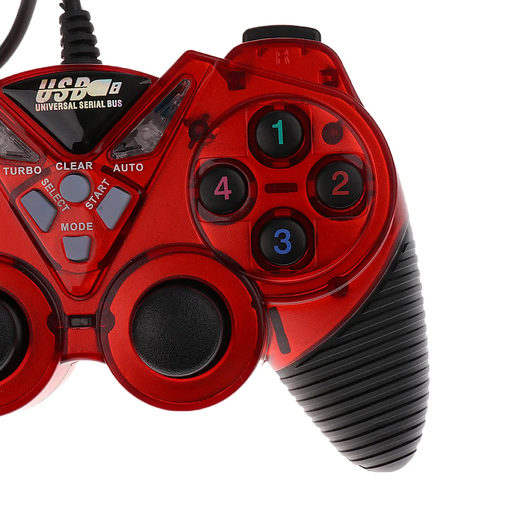 

USB2.0 Handle Analog Gamepad Joypad Joystick Game Controller for Computer PC