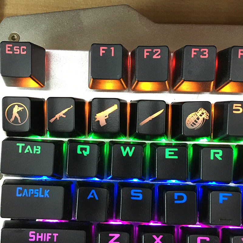 SIANCS DIY CS GO игровые колпачки для клавиш s CSGO аксессуары игр механической клавиатуры