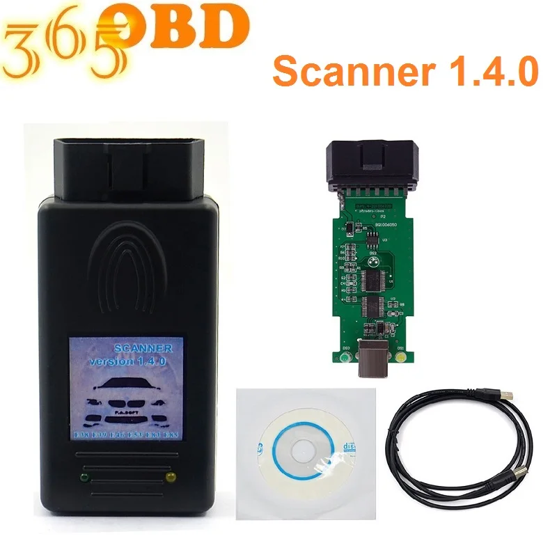 Новинка для сканера BMW 1.4.0 FTDI чип OBDII USB диагностический интерфейс разблокировка