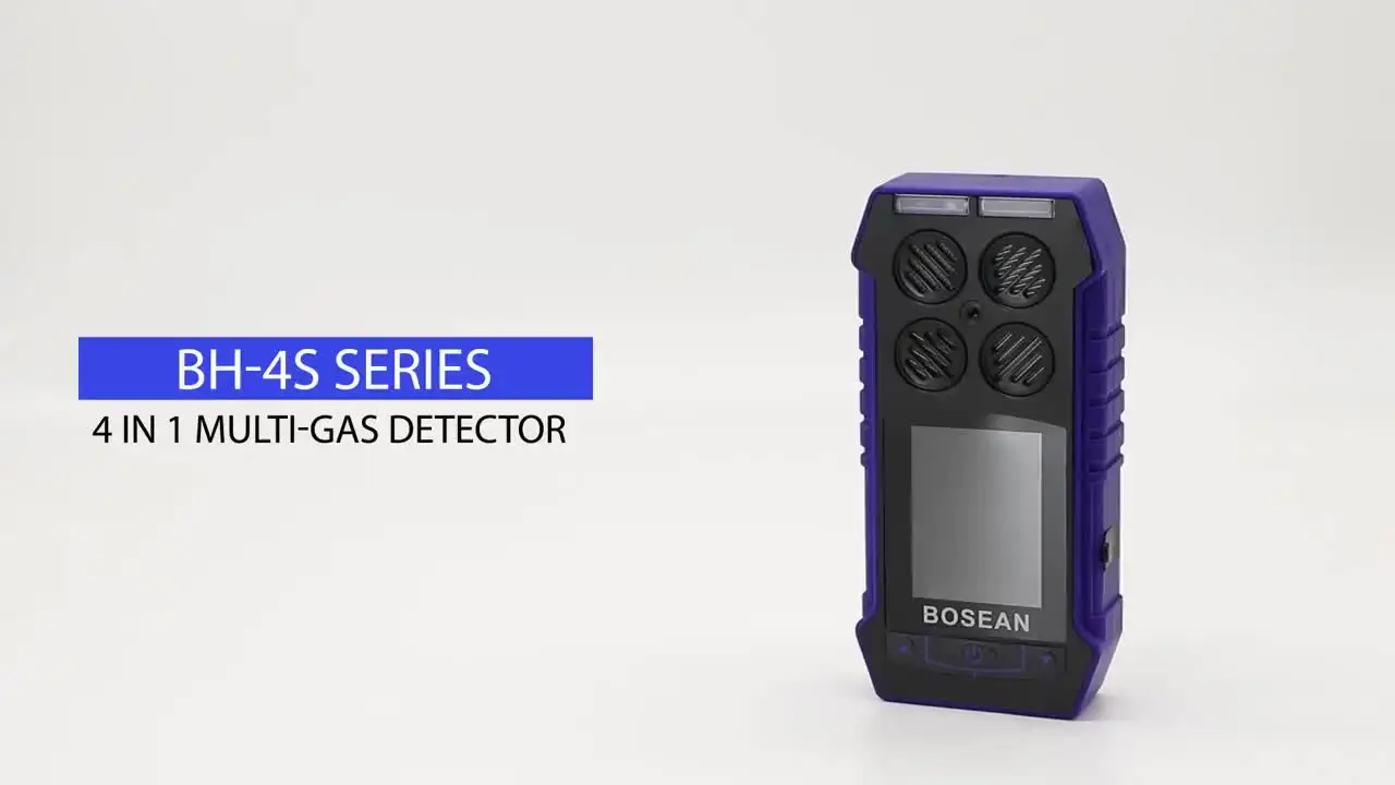 

RTS multi 4 gas detector supplier combustible portable gas detector h2s co o2 ch4