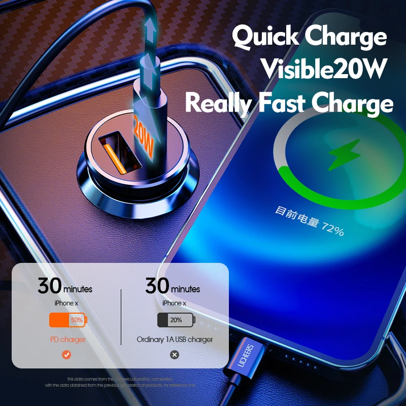 licheers car charger usb 5a phone fast charging 2 port 12 24v cigarette socket lighter for iphone xiaomi huawei power adapter free global shipping