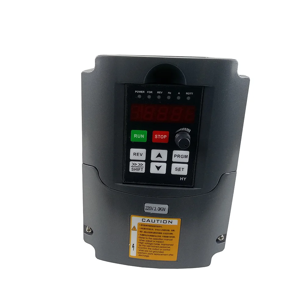 220v 3.0kw VFD инвертор с переменной частотой 1HP/3HP вход 3HP Выход Регулируемый на станке
