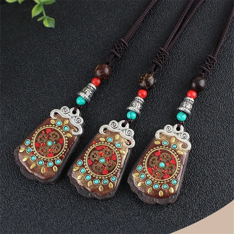 Handgemaakte Nepali Kruis Vajra Ping Een Brand Exotische Stijl Lange Geld Ketting Etnische Stijl Sieraden Groothandel Handgemaakte Nepali Kruis Vajra Ping Een Brand Exotische Stijl Lange Geld Ketting Etnische Stijl Sieraden Groothandel