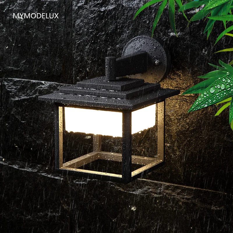 

Outdoor lighting wall lamps vintage Led Garden wall lights exterior industrial home porch light for balcony hallway aisle 10W