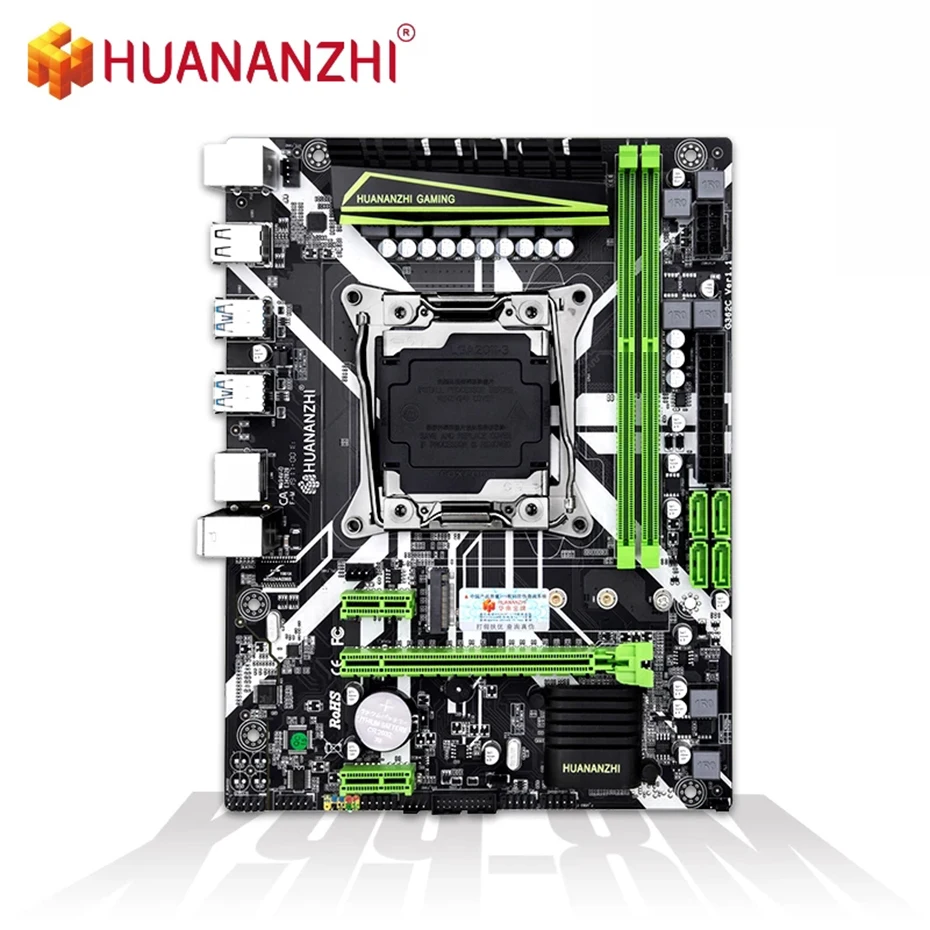 Kaufen HUANANZHI X99-8M Motherboard X99 8M X99 Unterstützung Intel 2011-3 Alle Serie Prozessoren DDR4 NON-ECC Speicher Socke USB 3,0 SATA