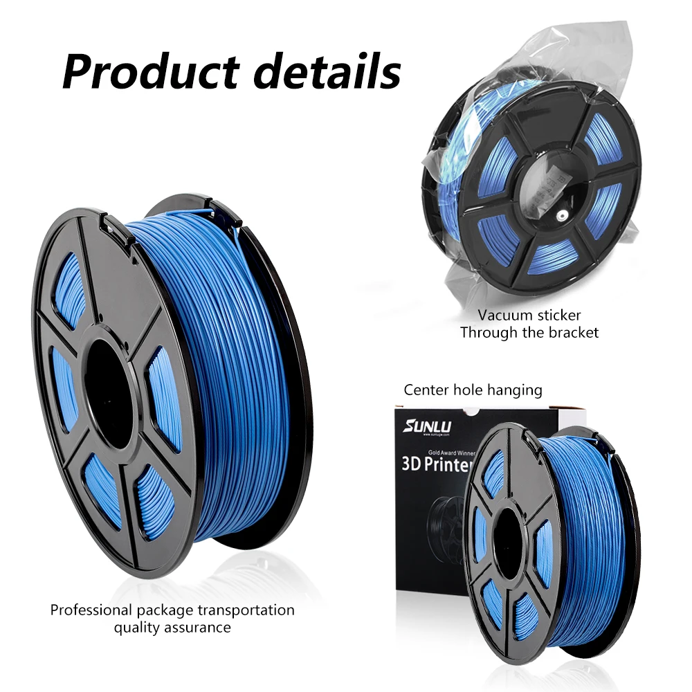 SUNLU PLA Plus Filament 1KG 3D Printer with full color for Best Birthday gift DIY printing fast delivery | Компьютеры и офис