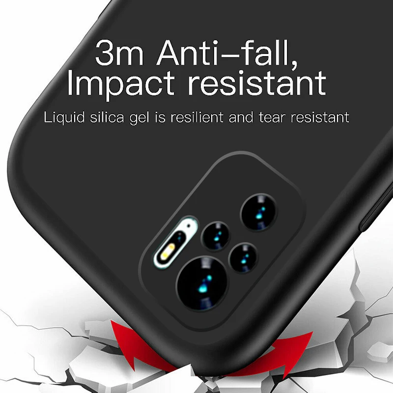 redmi note 10 pro 10 s 10s case liquid silicone soft covers full protector phone cases for xiaomi redmi note 10 note10 pro 10 s free global shipping