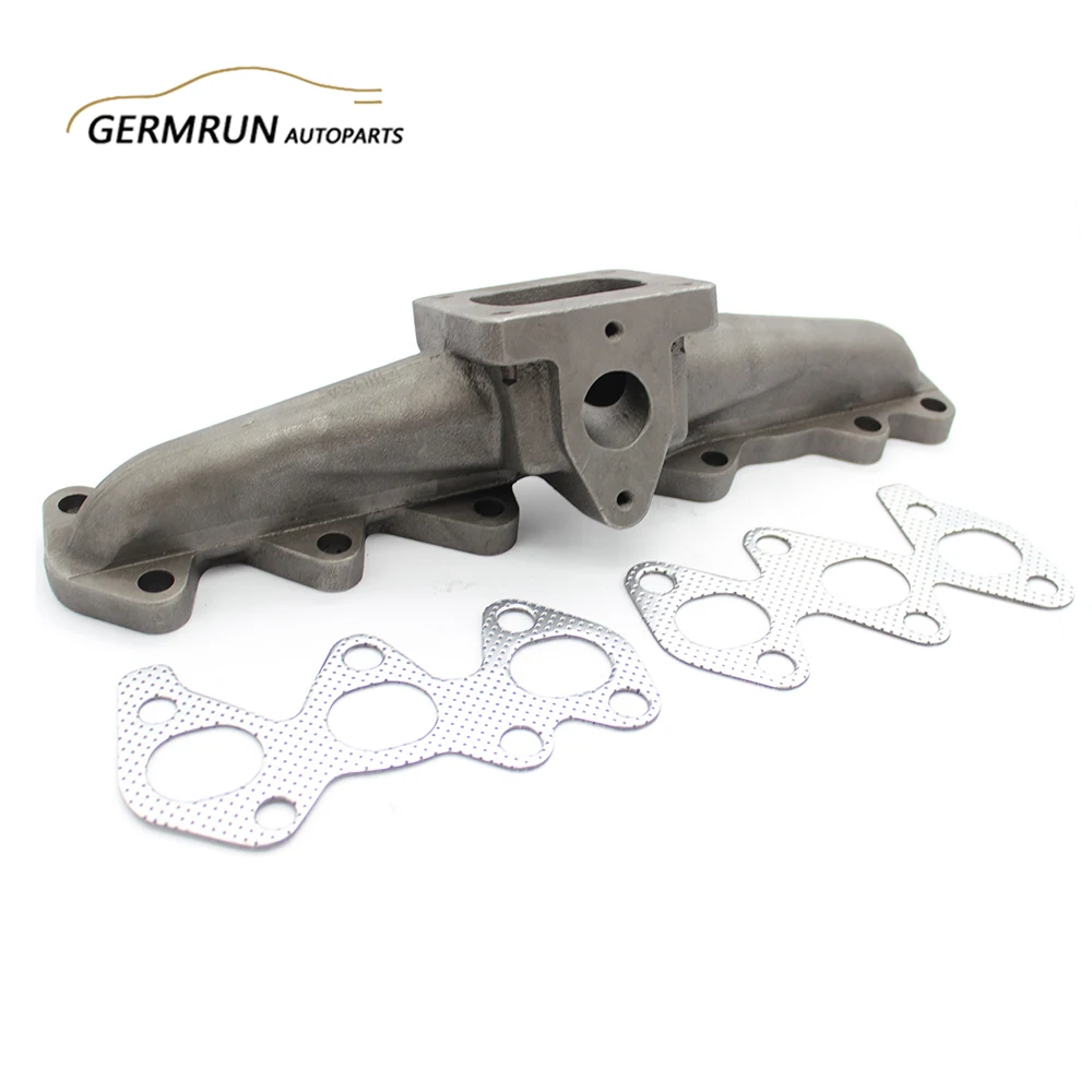 

Cast Exhaust Manifold For 1993-1998 Toyota Supra MK4 2JZGTE 2JZ-GTE 2JZ T4 Flange Cast Iron Turbo Manifold For Lexus IS300