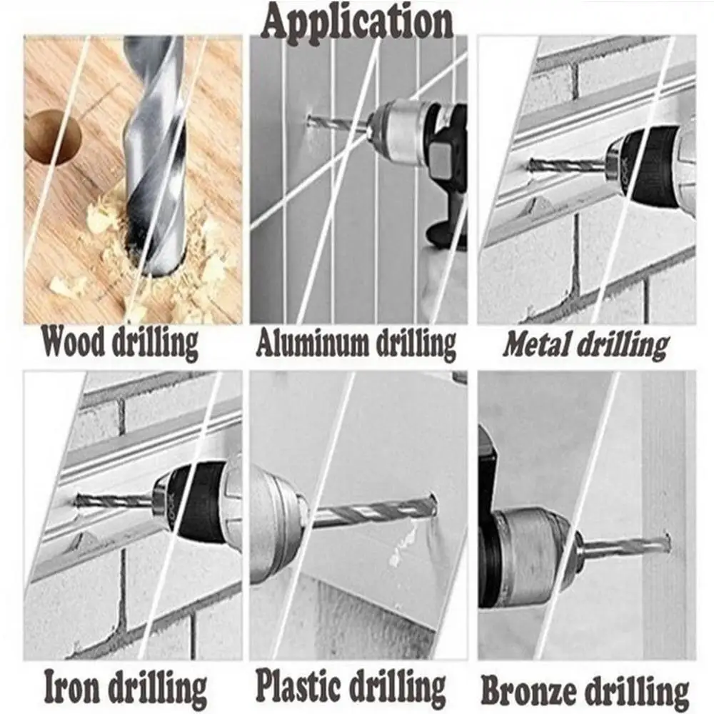 

Steel Cobalt Mini Twist Drill Bit set Straight Shank Power Punching Tools Drilling For DIY Hole WoodWorkings Opener Y7G6