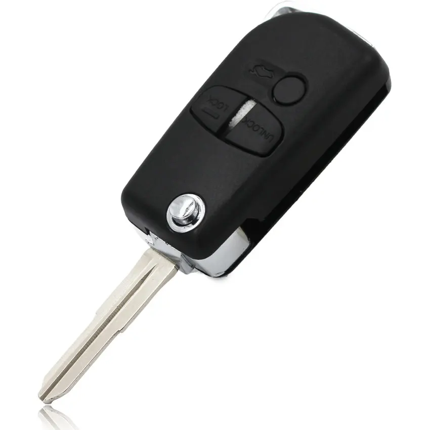 3 Button Upgrade Folding Flip Remote Key Shell Case Fob for MITSUBISHI Lancer Outlander Right Blade | Автомобили и мотоциклы