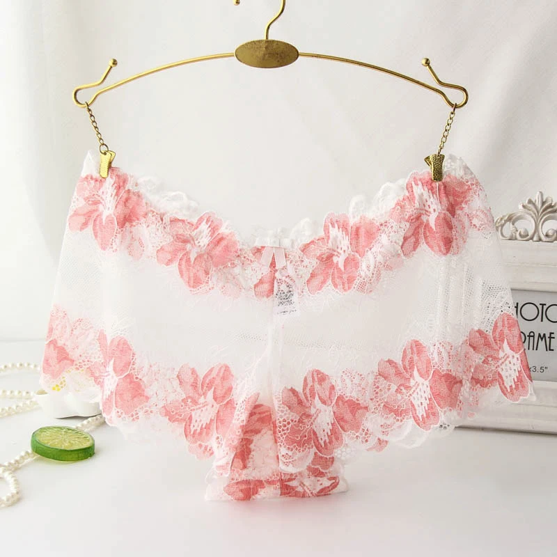 Женские сексуальные кружевные трусики ультратонкие прозрачные сетчатые женские