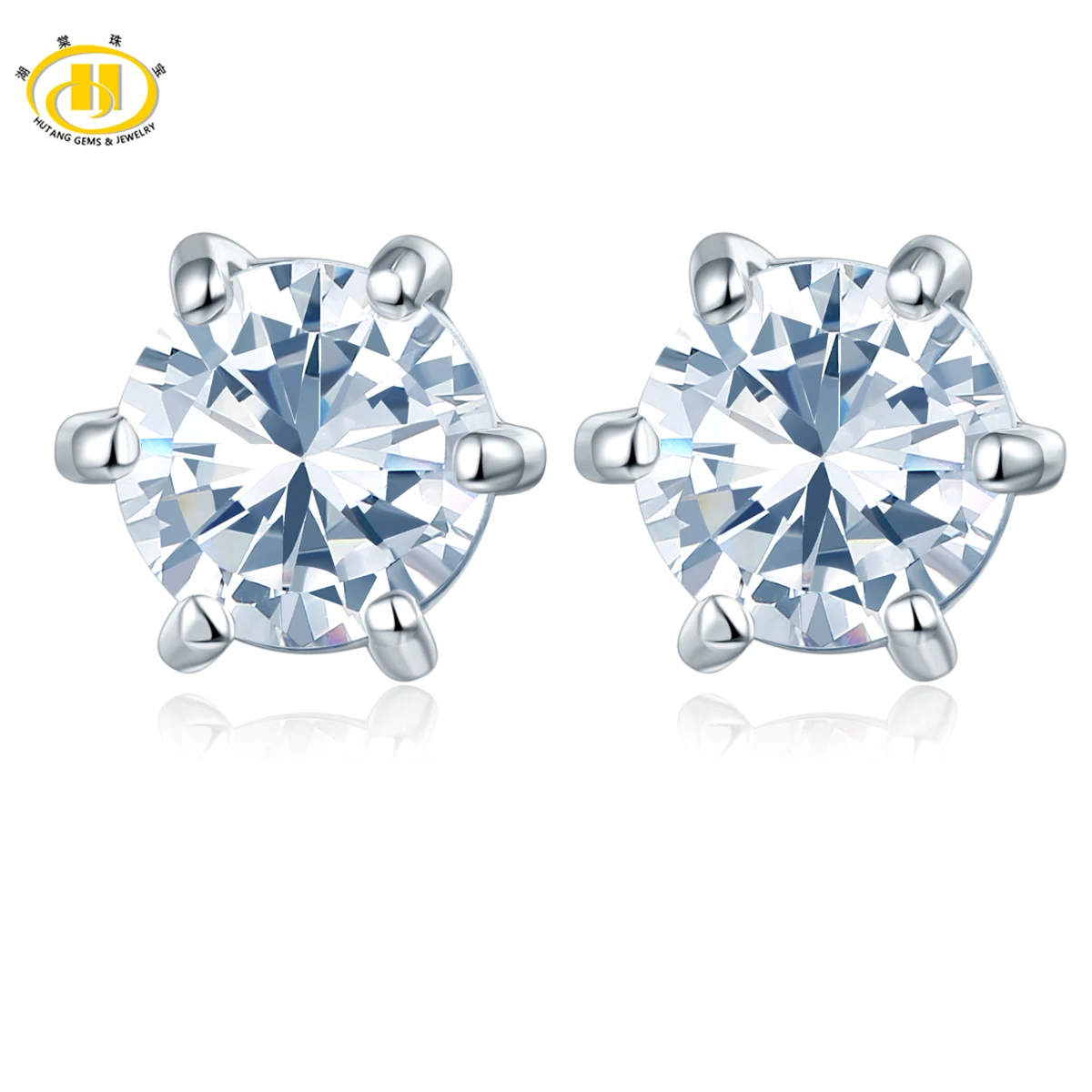 

Серьги Hutang из стерлингового серебра 925 пробы, 22,4 карат