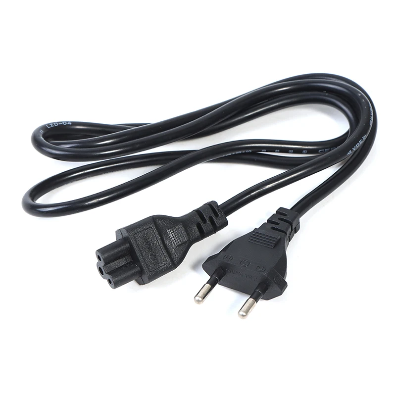 

1.2M Copper EU plug Universal laptop charger plug power cord cable for PC