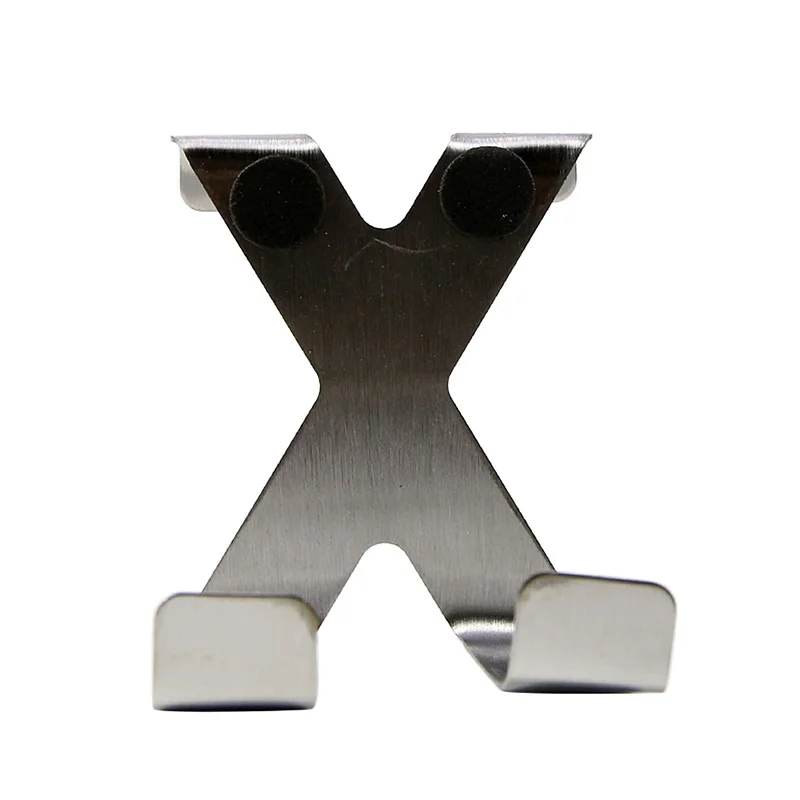 X Shaped Mutifunctional двойной крючок из нержавеющей стали без следов Простая вешалка