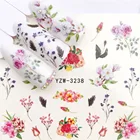 Красочные наклейки для ногтей, водные наклейки, 3d слайдеры, декоративные наклейки для ногтей, Переводные ногти, Декор, кошка, наклейка для ногтей