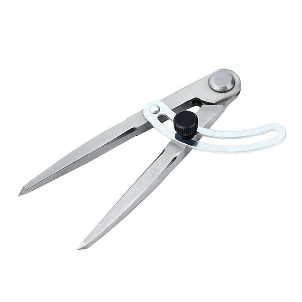 Новый DIY Регулируемый Scriber Overstitch Колесо компас кожаный стежок расстояние датчик