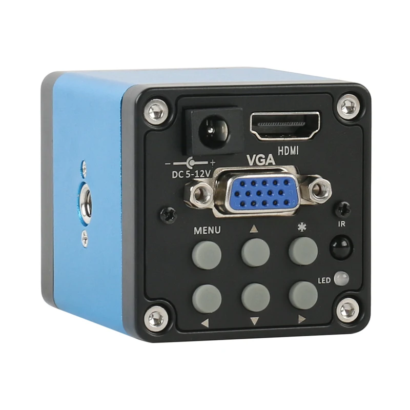 Цифровой монокулярный микроскоп VGA HDMI 1080P HD линза 100x + большая фотолампа 56