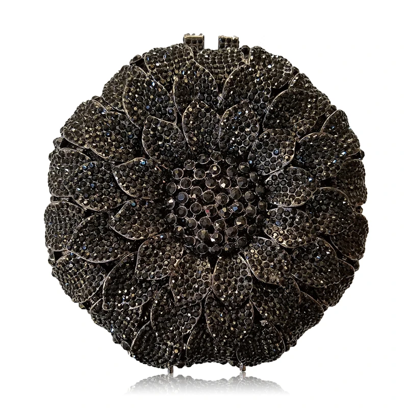 

Red Gold Metal Evening Clutch Bag White Crystal Women Clutches Bags Handbags Dinner Banquet Mini Clutch Bags Female Party Purse