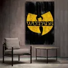 Декоративная Настенная картина Wu Tang Clan с логотипом