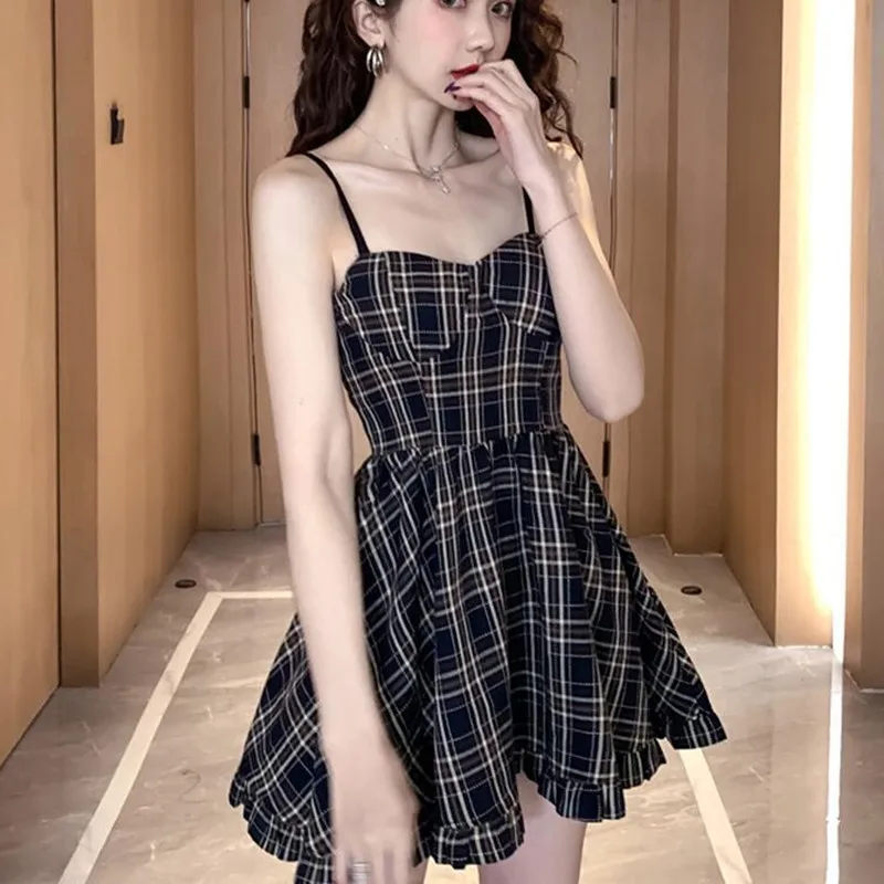 

2021 dress with slim waist and sexy temperament