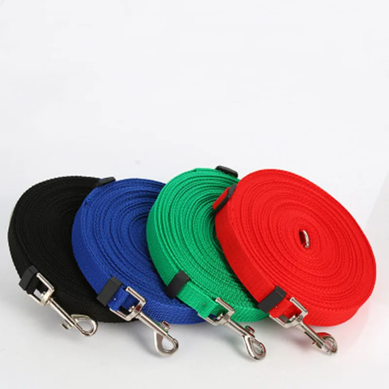 

Pet Supplies Dog Leash Double Hook Traction Rope Running Belt Rope Adjustable Waist Imitation Nylon Leash Stainless Steel Hook