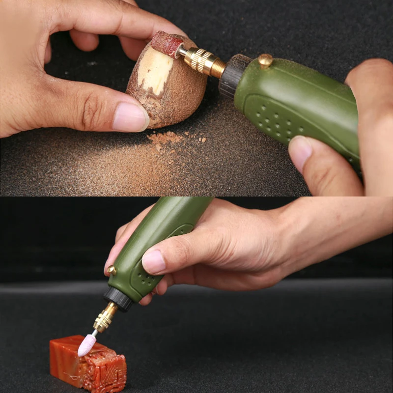 Ручная мини дрель электрическая с 275 шт. набор инструментов для